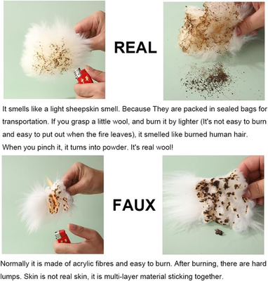 #ad Orange Premium Genuine Sheepskin Rug Genuine Sheepskin Natural Lambskin Shag... $71.95