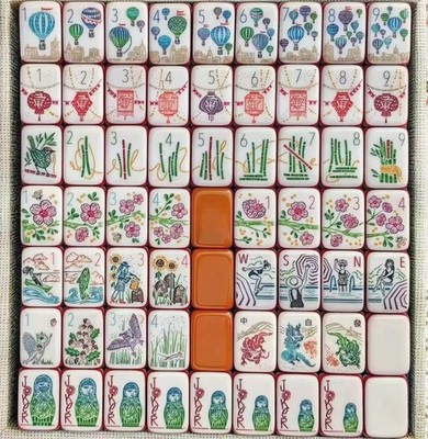 Walk With Me Mahjong Tiles + Free storage bag