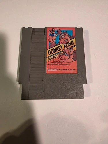 Donkey Kong Classics (Nintendo NES, 1988) ☆ Authentic ☆