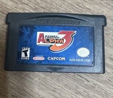 Street Fighter Alpha 3 (Nintendo Game Boy Advance, 2002) GBA Authentic TESTED