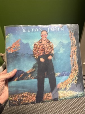 Elton John Caribou Record Store Day 2LP Sky Blue Vinyl Record 2024