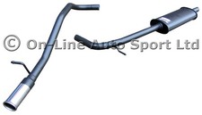 Seat Mii 1.0i Sportex Exhaust Performance System Single 2.5" Tip - Centre & Rear