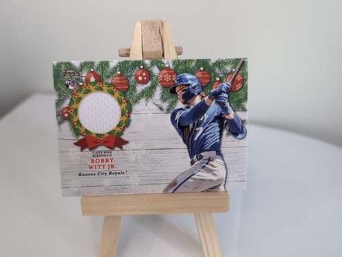 (RC) BOBBY WITT JR PATCH 2022 Topps Holiday Mega Box Relics #WRC BW ROYALS