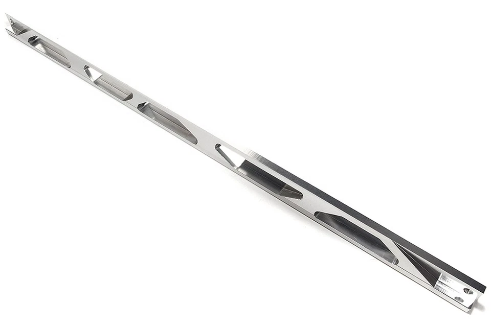 Silver Billet Machined Chassis Brace T-Bar for Traxxas 1/8 Sledge 4WD 9523X - Image 2 of 4