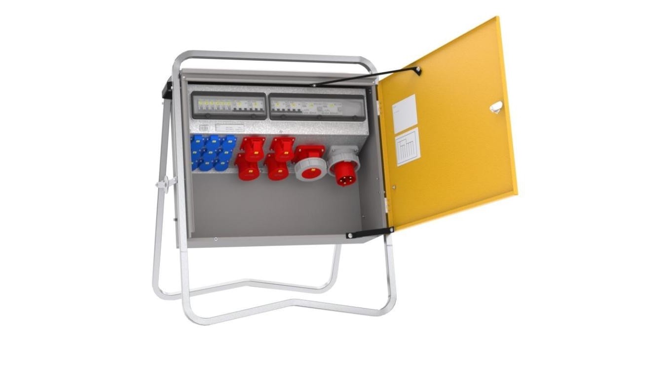 elBOX-M W63-012209 IP44 Construction Distribution 77427012