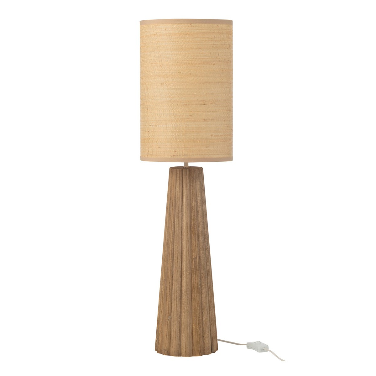 Lampe parapluie en bois Ailanthus 78cm : finis les éclairages agressifs