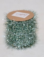 Primitives by Kathy Blue Tinsel Garland Easter Spring Holiday Retro Decor Craft