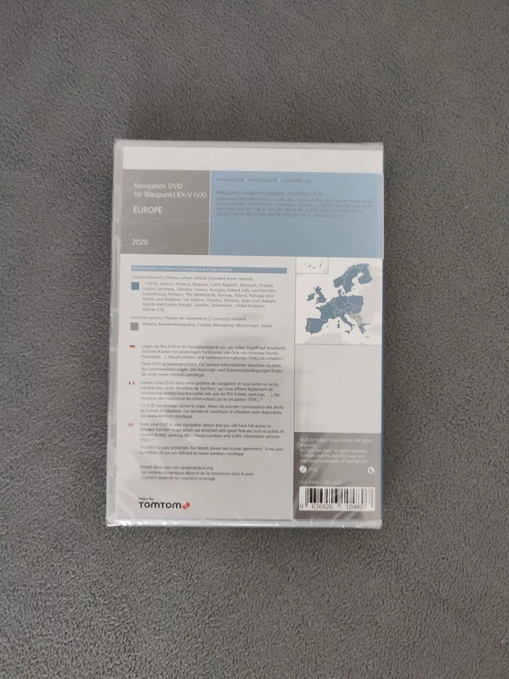 Navigation DVD RNS MFD 2 DVD und RNS2 DVD EUROPA 2020 FINAL UPDATE DVD NEU - Bild 2 von 4