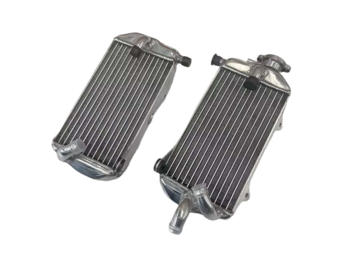 Unbranded Aluminum Radiator Set (Left+Right) For Honda CRF450R 2015-2016 – Mirror Polish