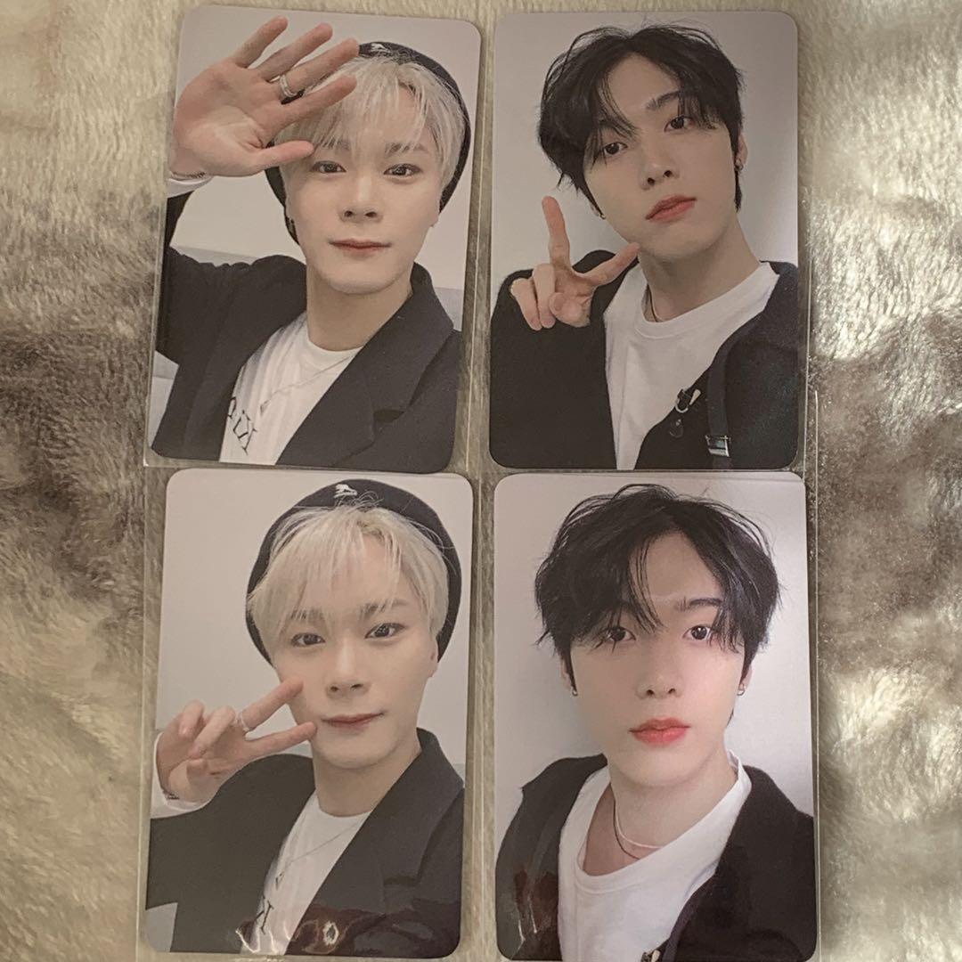 MOON BIN & SANHA incense Ktown4u bonus photo card set YOON