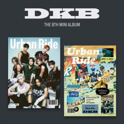 K-POP DKB 8th Mini Album [Urban Ride] Random Ver CD+P.Book+P.Card+Poster+Sticker