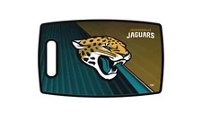 Sports Vault NFL Jacksonville Jaguars Large Cutting Board 14.5" X 9"
