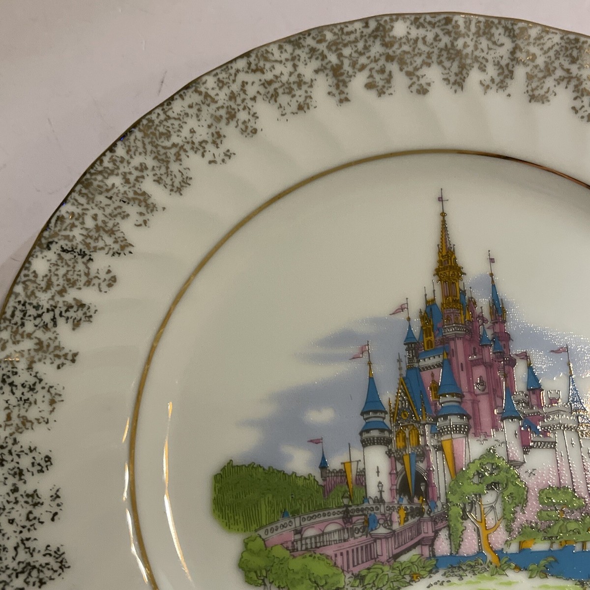 Vintage Walt Disney World Productions 6 1/2” Plate - Made in Japan