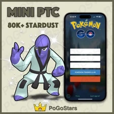 Pokémon PTC GO - Shiny Sawk - 80K Stardust✨Read Description✨