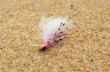 1 Doz Foam Chubby Chernobyl Hopper Pink Dry Fishing Fly - Hook Size #8