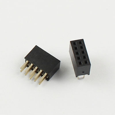 10Pcs 1.27mm Pitch 2x5 Pin 10 Pin Female Straight Double Row Pin Header Strip