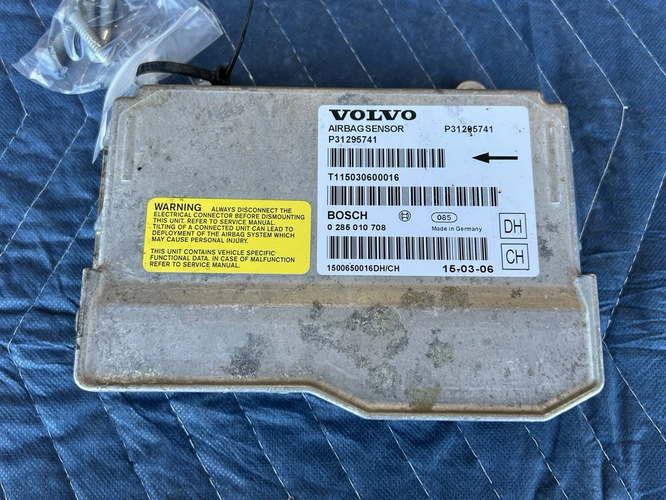 Módulo de control de carrocería Volvo XC70 S80 SRS 2008-2013 BCM 31295741 OEM #4355E Foto 2 de 4