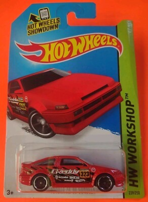 Hot Wheels   Toyota AE-86 Corolla Red G-Reddy Racing 239/250 HW Workshop 2015