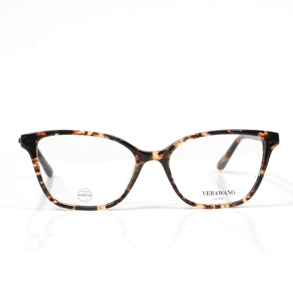 VERA WANG LUXE Lola Henna Mujer Ojo de Gato Habana Tortuga Anteojos 53-16-140 Foto 2 de 4