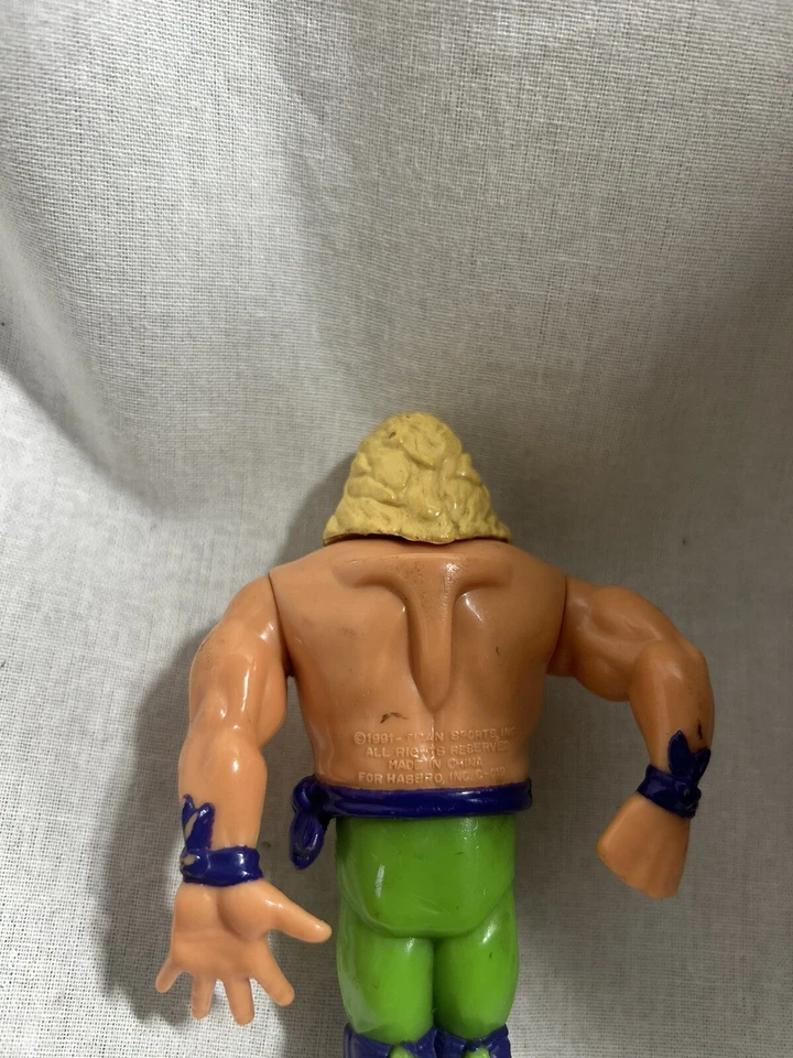 1991 WWF Wrestling Shawn Michaels Titan Sports Hasbro Figure 4.5 Inches Tall - Image 3 of 4