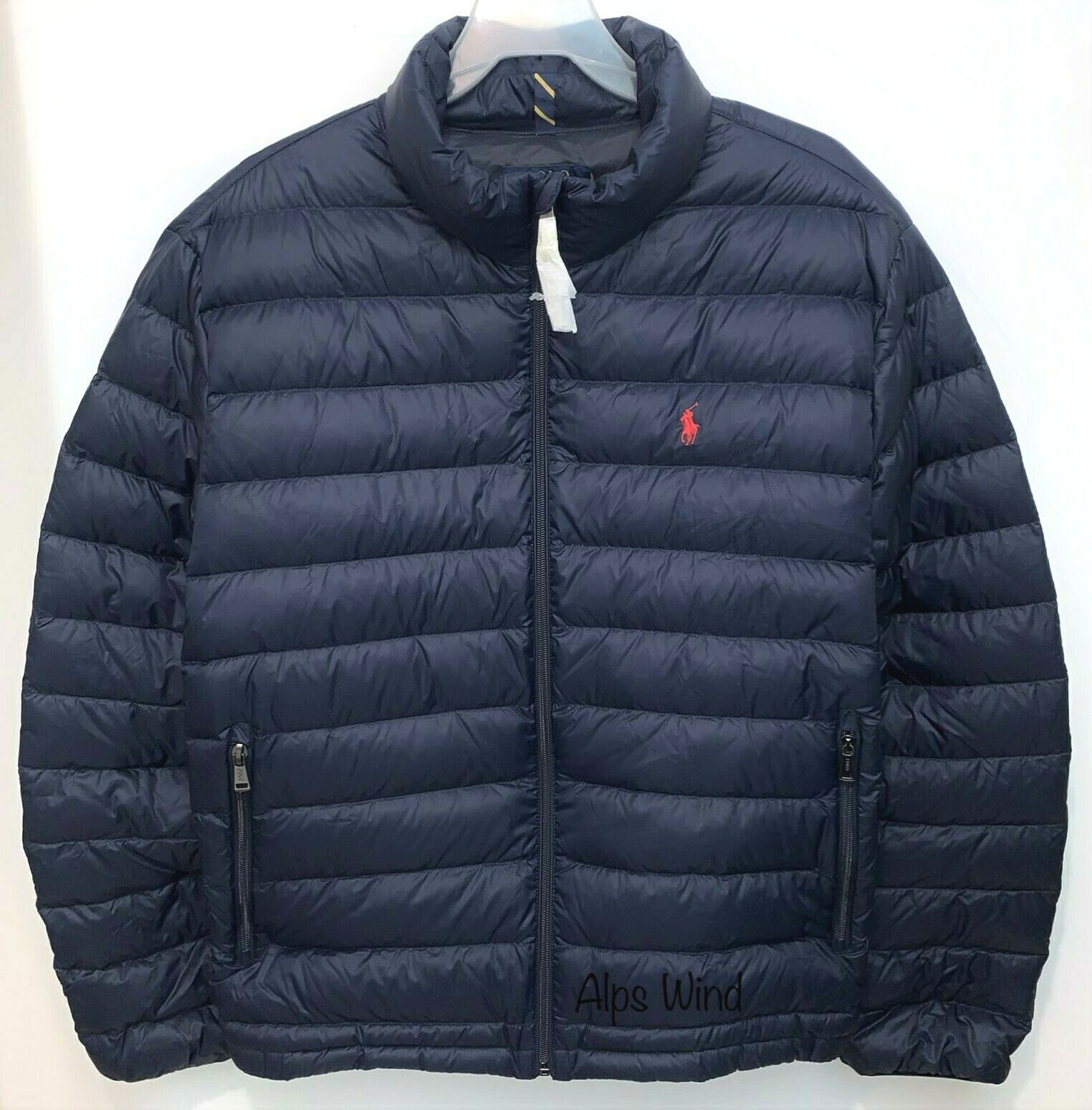 polo ralph lauren down parka jacket aviator navy