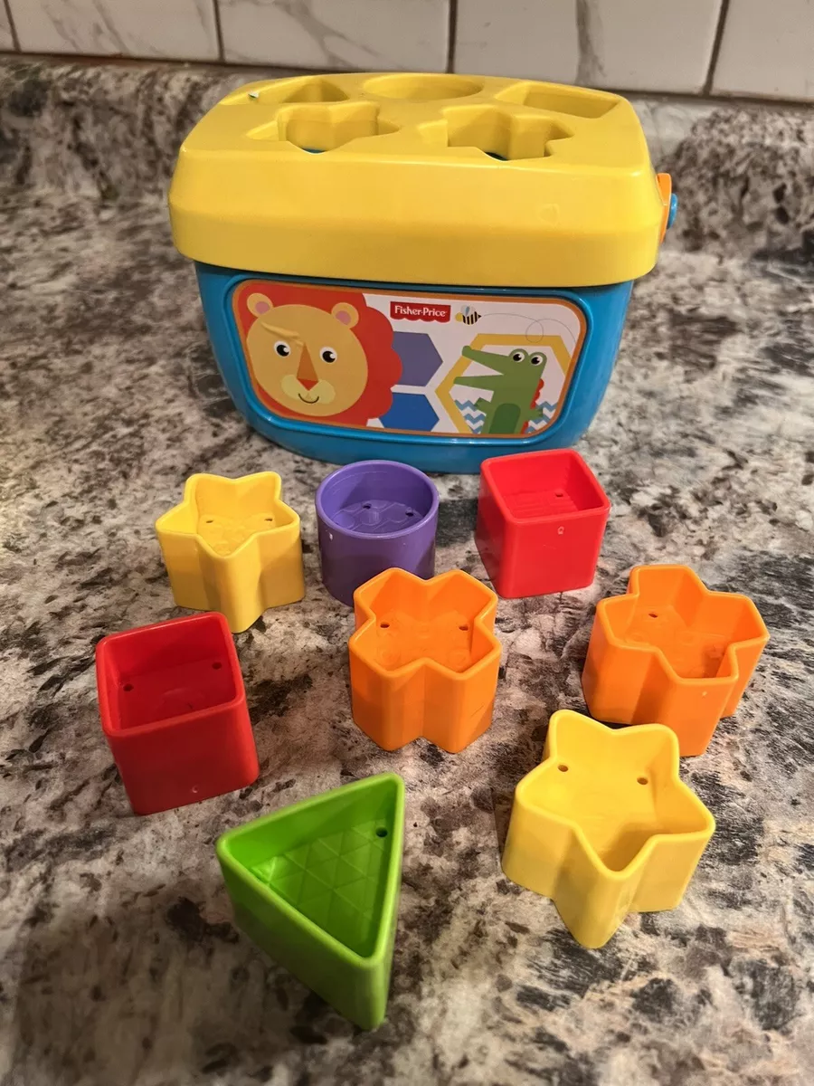 Fisher Price Baby Shape Sorter Includes 8 Shape Blocks 2017