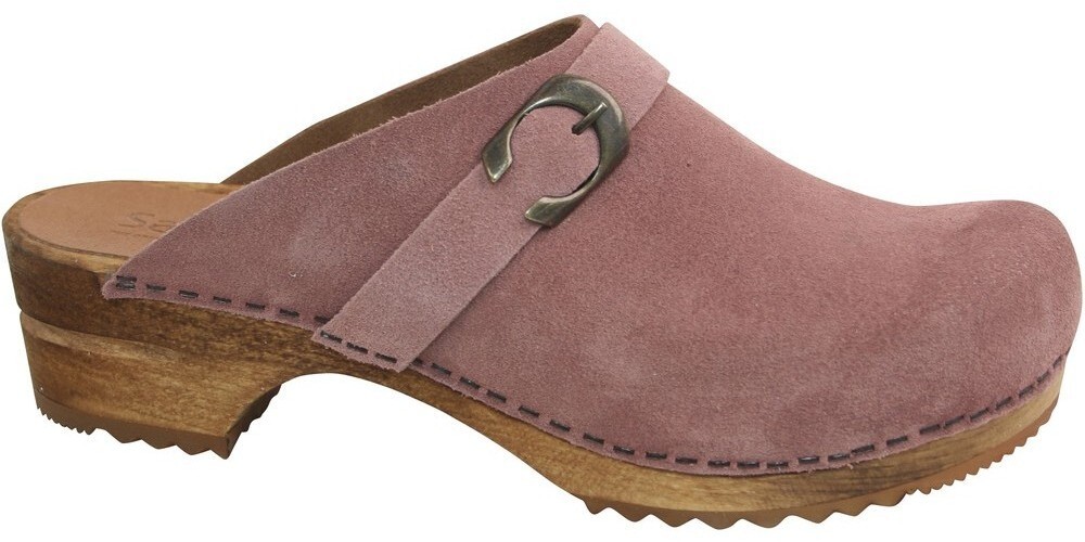 Sanita Damen Clog offen Wood-Открытая роза Хеди
