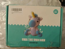 UMA THE UNICORN  𝐂𝐫𝐨𝐜𝐡𝐞𝐭 𝐊𝐢𝐭 for Adults and Kids -     A