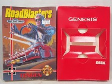 RoadBlasters Case SEGA Genesis Authentic CARDBOARD BOX ONLY