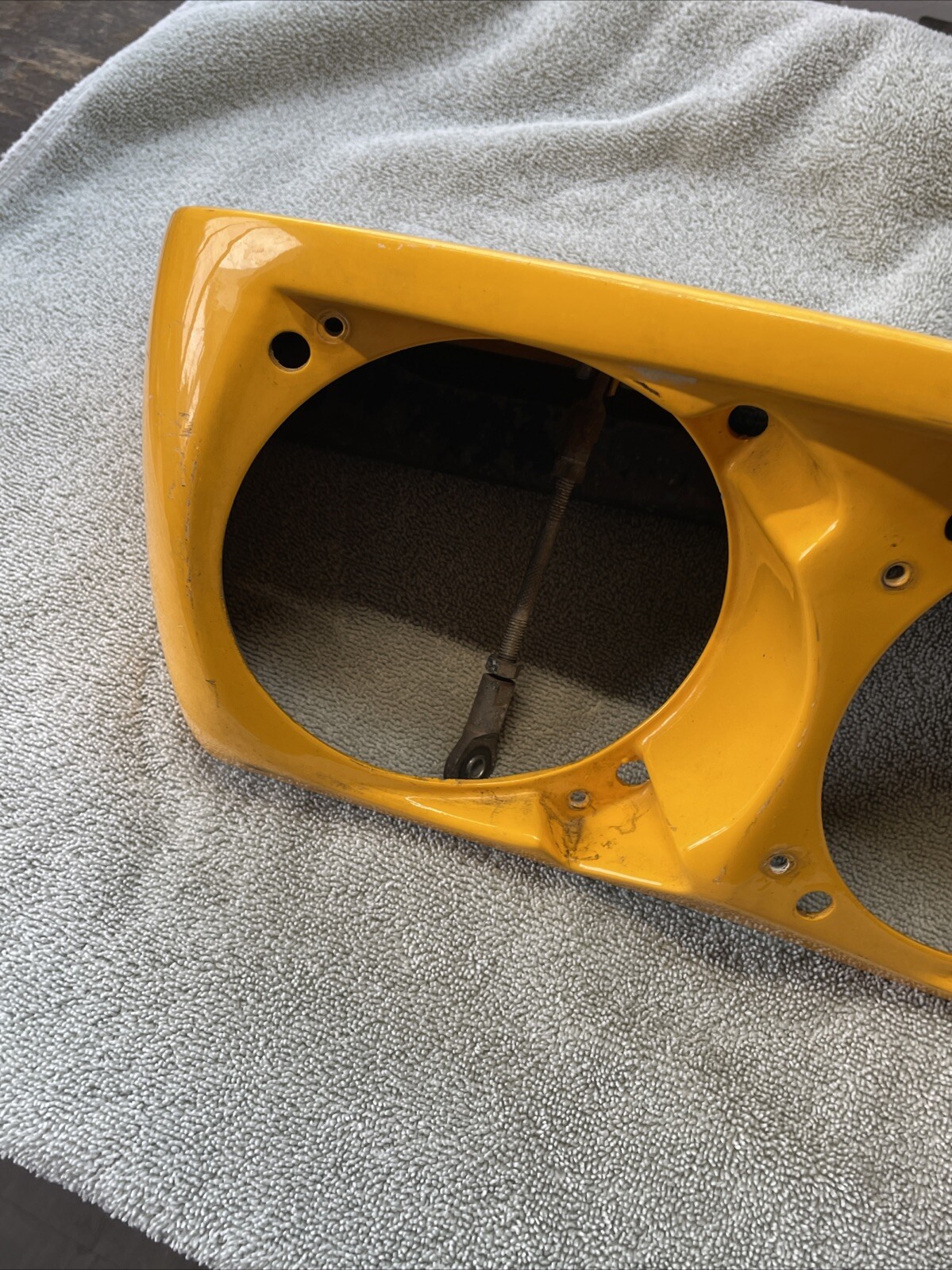 1991 Lotus Elan Headlamp BARE Bucket Right ** HEAVY WEAR**