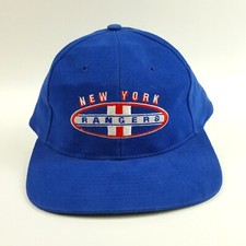 Vintage New York Rangers Snapback Hat NY Ice Hockey NHL Baseball Cap Sports