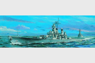 Trumpeter  1/700 Battleship USS Iowa 1984 #5701 #05701  Listed in USA    