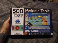 Periodic Table 500 Piece Jigsaw Puzzle by HInkler books BRAND NEW Sealed Box