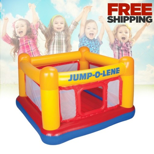 Hüpfburg Outdoor Indoor Aufblasbar Hüpfburg Kleinkind Blow Up Bounce - Bild 1 von 7