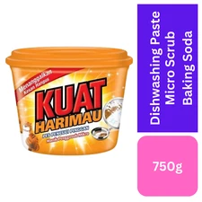 2 units KUAT Dishwashing Soft Paste Grease Removal (750g) – Baking Soda (Orange)