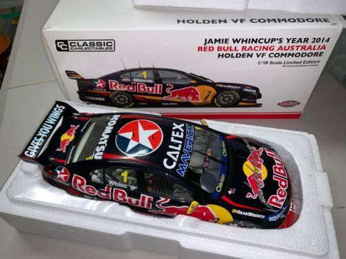 Jamie Whincup signed 2014 Holden VF Commodore 1:18 scale car + COA & Photo Proof - Picture 1 of 5