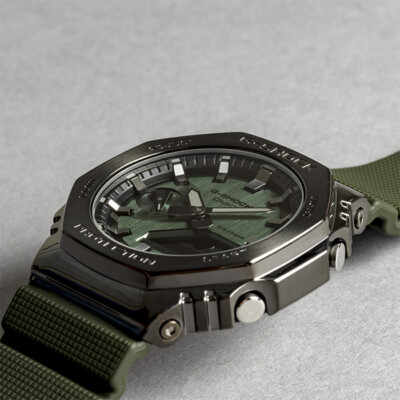 CASIO G-SHOCK Analog Digital 2100 Series Men's Watch GM-2100B-3A