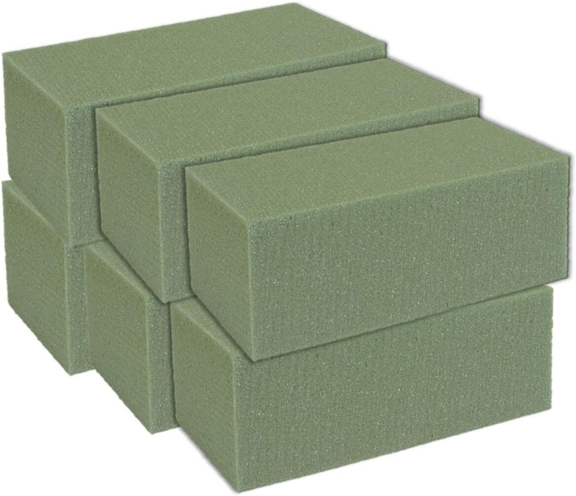 Premium Dry Floral Foam Blocks for Flower Arrangements 12pk, 12 Pack