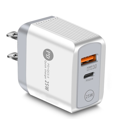 Chargeur 25W PD + QC 3.0 USB Charge Rapide iPhone 13 12 11 Pro Max Samsung LG - Photo 16 sur 21