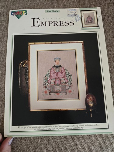Color Charts Bing Chan's Qing Dynasty Cross Stitch Patterns Emperor & Empress - Picture 2 of 5