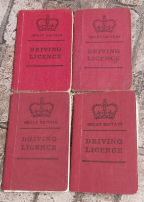 Vier Oldtimer von 1969 bis 1975 Führerschein