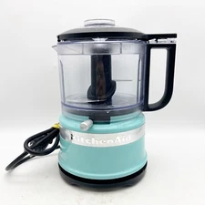 KitchenAid 3.5-Cup Mini Food Processor /Aqua Sky Model KFC3516AQ