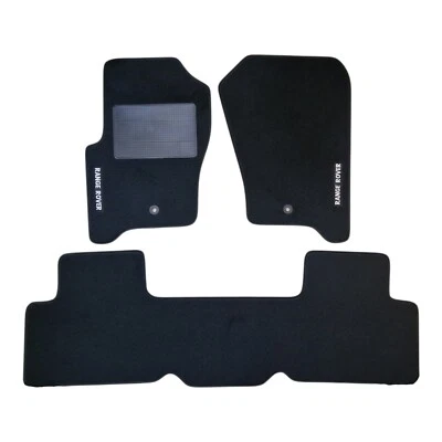 PLANETCARPETS Set Tappetini su Misura Land Rover Range Rover Sport I 2005 2013 con 2 ricami
