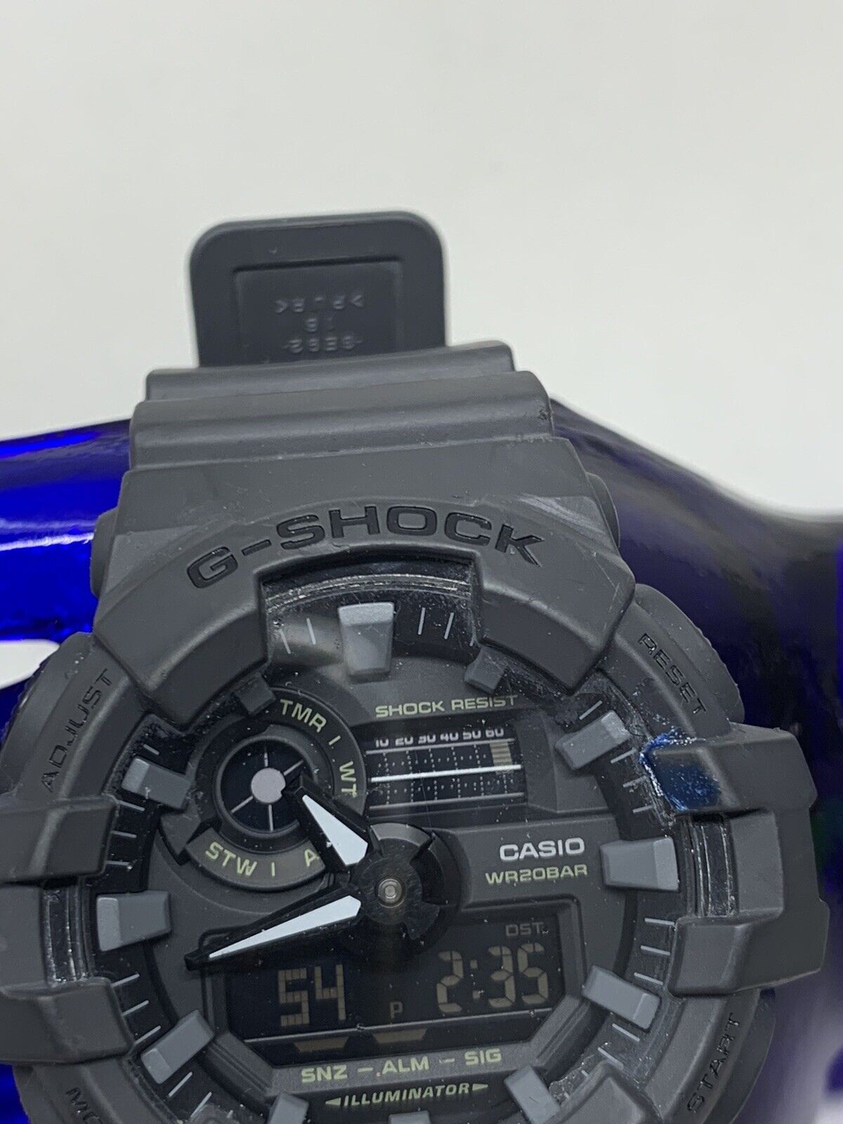 Casio G Shock WR20BAR Watch GA-700UC 5522 Grey | eBay