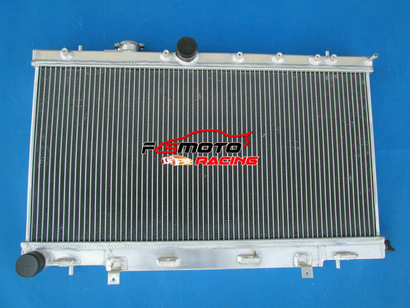 Gd Radiator 3 Row Aluminum Radiator For Subaru WRX STI GD GDA GDB 2001-2007 07 06 ...