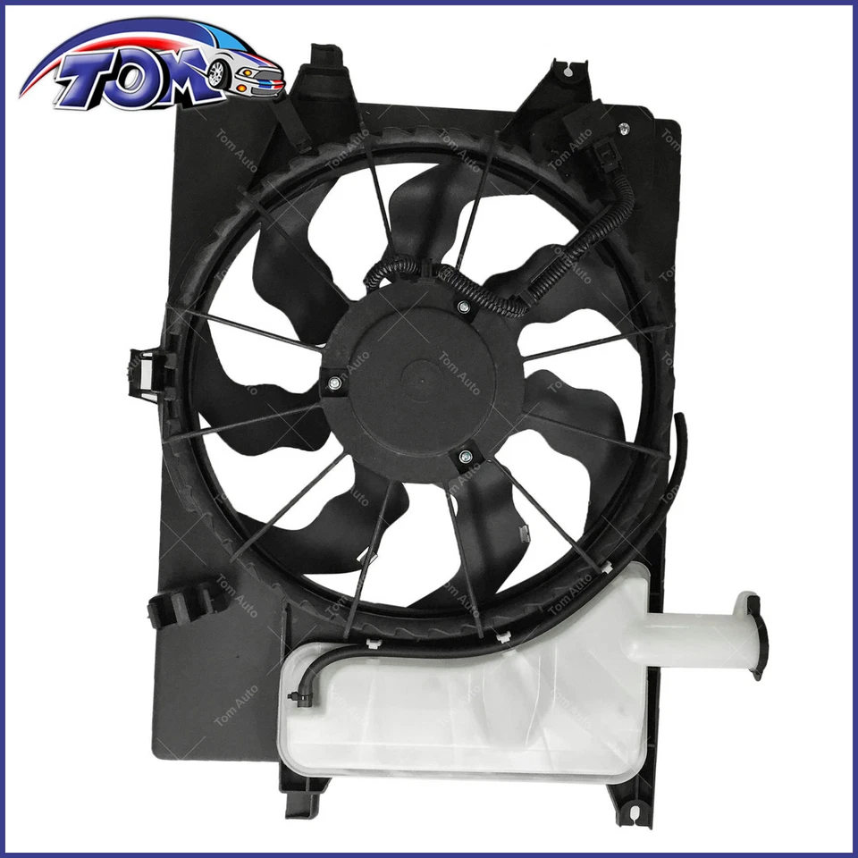 NUEVO CONJUNTO VENTILADOR REFRIGERACIÓN RADIADOR HYUNDAI ELANTRA 2011-2015 KIA FORTE 2014 Foto 2 de 4