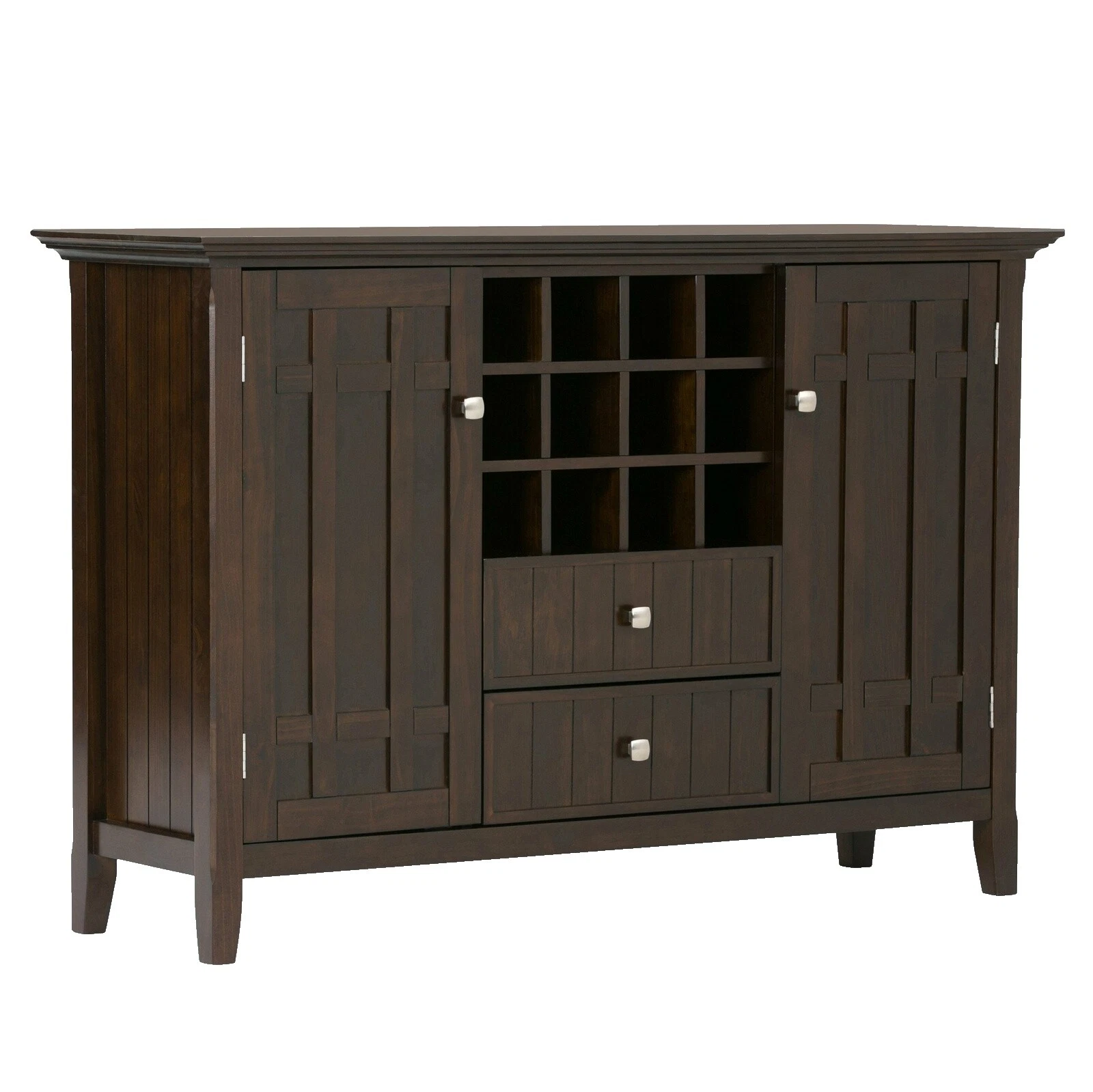 Solid Wood Living Room Rustic/Primitive Sideboards, Buffets & Trolleys