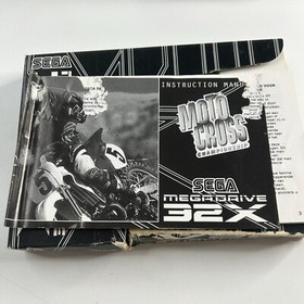 Motocross Champions (SEGA Mega Drive 32x, 1995 PAL) Complete With Manual CIB