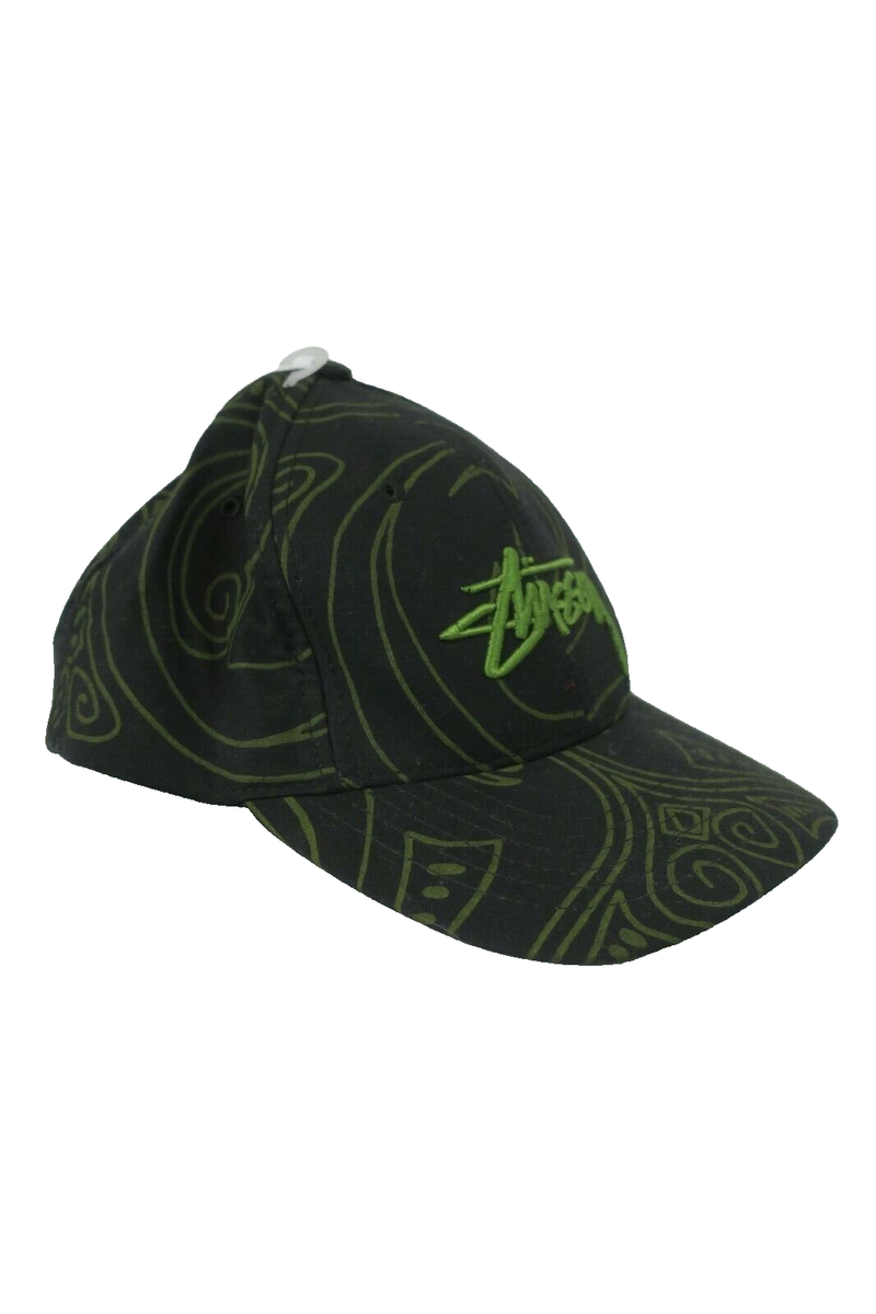 Stussy Hat NWT All Over Print VTG 90s USA MADE Snapback Cap Stussy Hat NWT All Over Print VTG 90s USA MADE Snapback Cap
