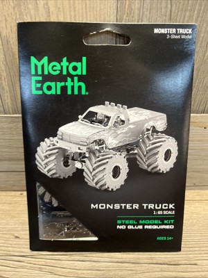 Metal Earth MMS216 Monster Truck 3D Model
